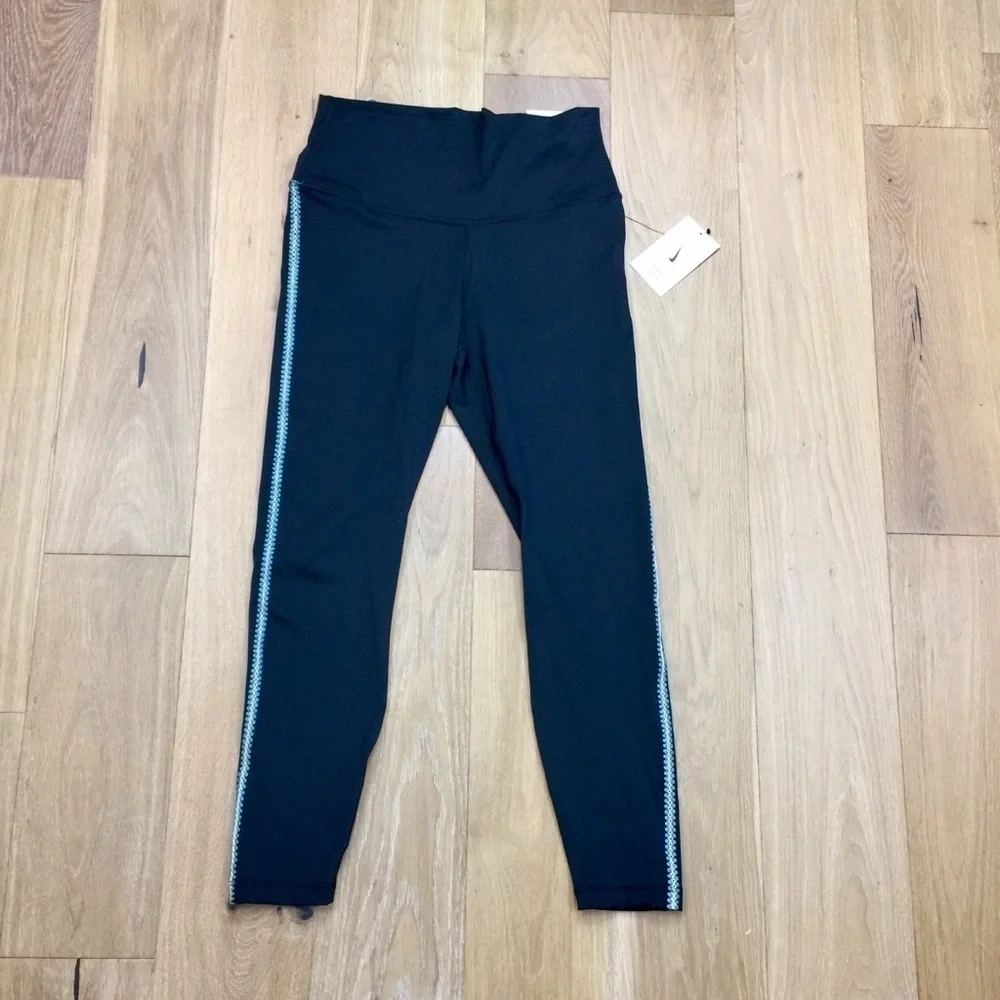 NIKE Yoga NY Crochet High Rise Leggings Size Large
